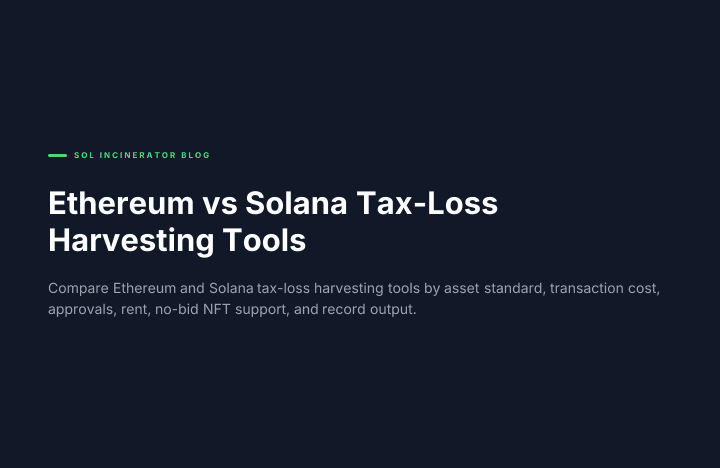 Alat Tax-Loss Harvesting Ethereum vs Solana