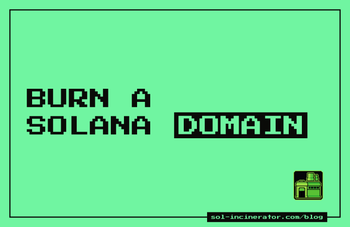 How to Burn a Solana Name Service Domain and Reclaim Rent