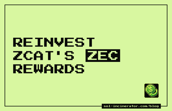 How to Reinvest ZCAT's ZEC Rewards Automatically